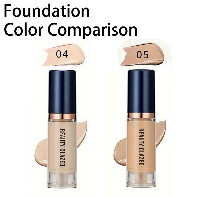 Multi-use Facial Makeup Set, 1 Count Concealer & 1 Count Foundation Cream & 1 Count Primer, Moisturizing Liquid Foundation Makeup Cream, Makeup Product for Women