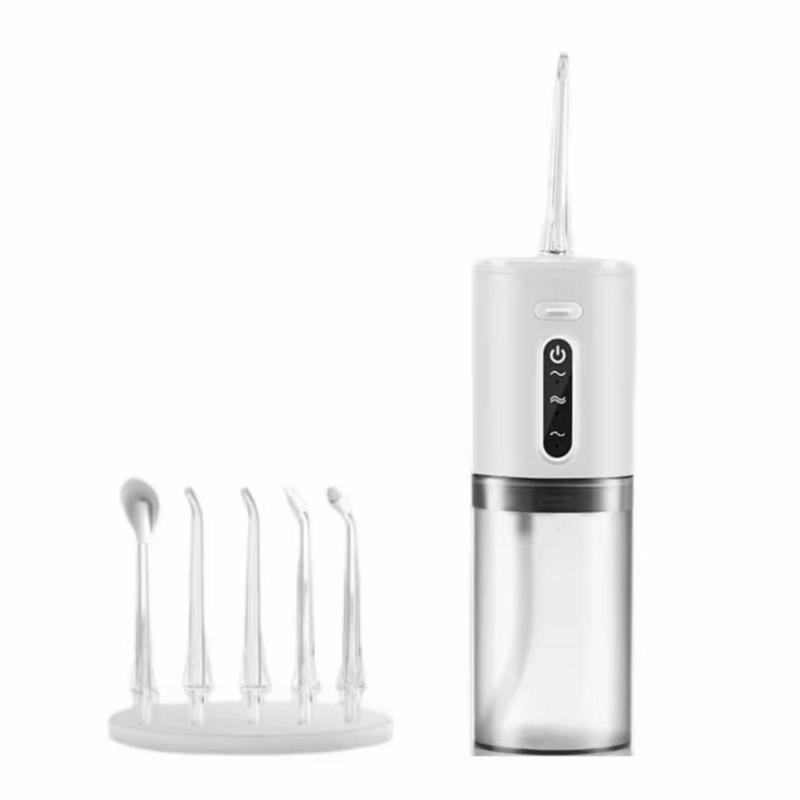 Water Dental Flosser Teeth Pick Inelligent Memory Oral lrrigator Portable Rechargeable IPX6 Waterproof Elenctric Dental Flossers for Home＆Travel,Christmas gifts，Thanksgiving,