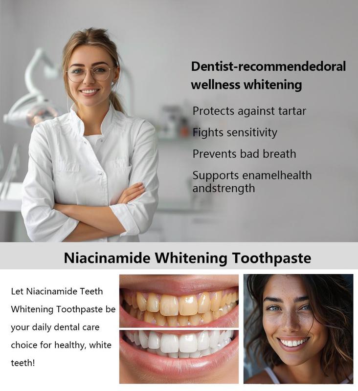 BodyAccel Niacinamide Whitening Toothpaste