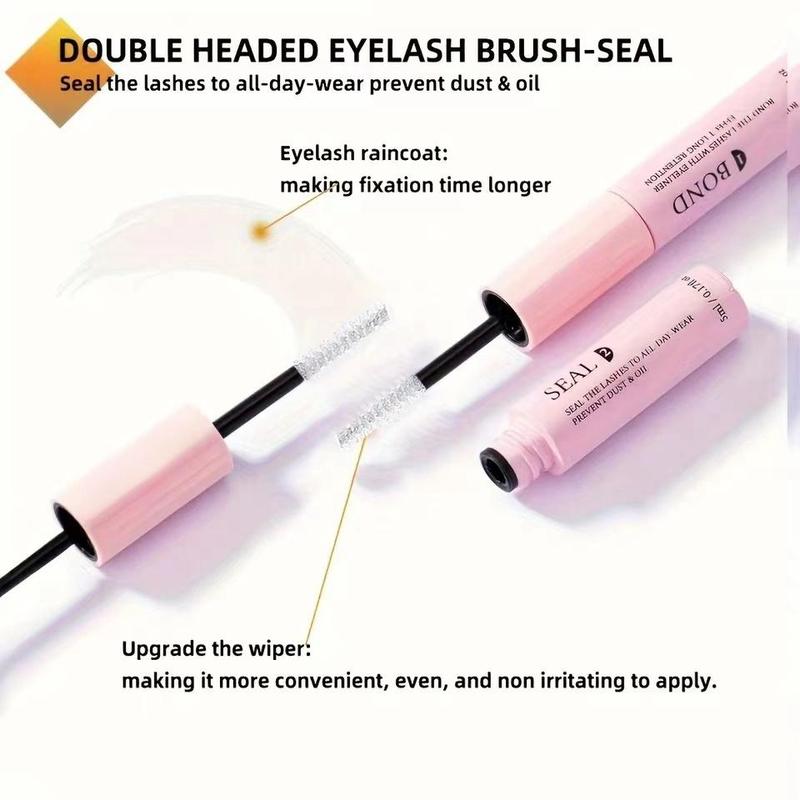 Eyelash Glue & Remover & Tweezers Set, 3 Counts set False Eyelashes Tools, Professional Halloween Makeup Tools for Women, Christmas Gift