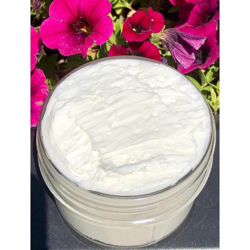 BEST Body Butter | Organic Whipped Shea Butter Moisturizer | Choose Scent + Size | Glass Jar | Gift | Natural Skincare