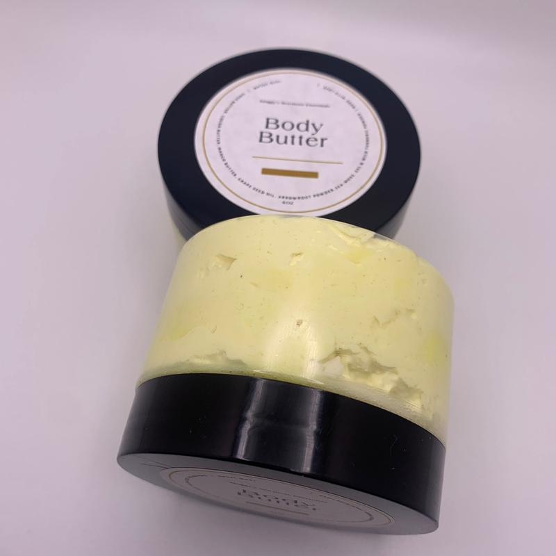 Sea Moss Body Butter - Hydrating and Soothing for Dry, Hyperpigmented, and Acne-Prone Skin - Body Care