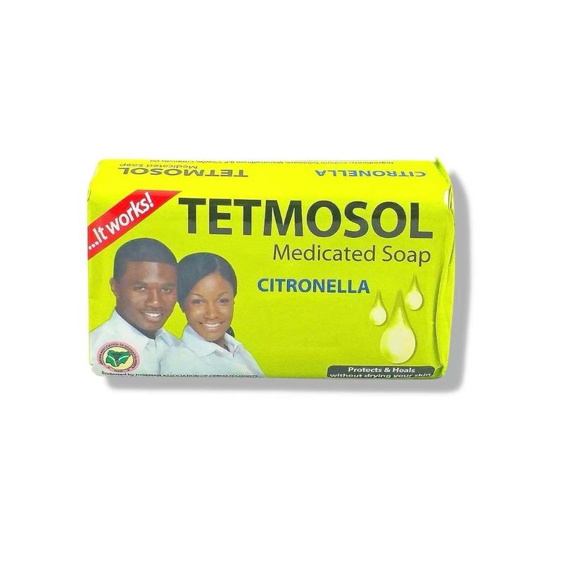 Tetmosol Medicated Soap with Citronella - Ultimate Skin Protection Body Wash, 75g pcs