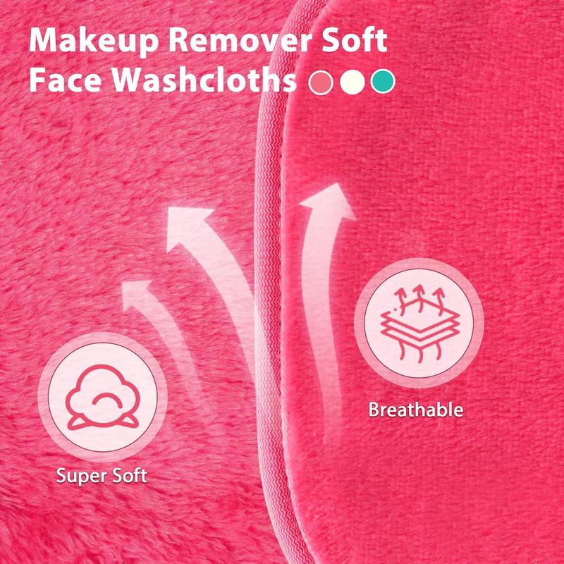 12 Pack Makeup Remover Cloth, 6