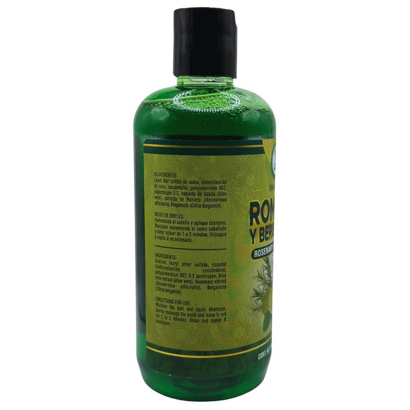 HIGH SUPREME SHAMPOO ROMERO & BERGAMOTA (ROSEMARY & BERGAMOT) 16.9 fl oz healthy and beautiful hair with every wash