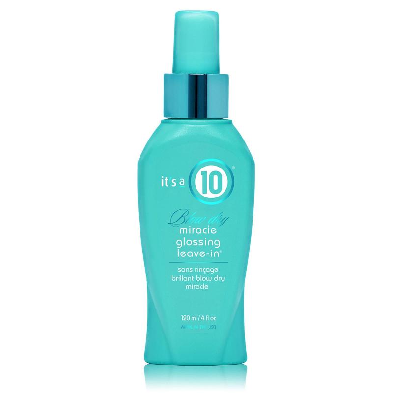 It's a 10 Haircare Miracle Blowdry Glossing Leave-In Conditioner Spray Product