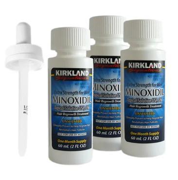 Kirkland Signature Minoxidil for Men 5% Extra Strength Hair Regrowth for Men vqzjBI, 1 Month Supply Hair Care Comfort