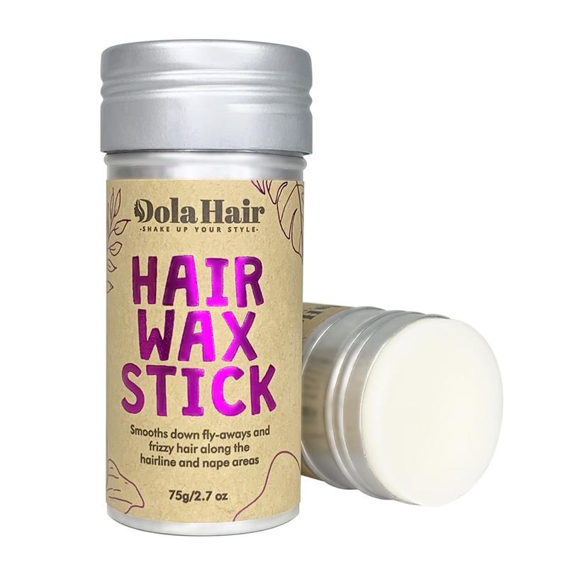 Dolahair Wax Stick for Hair Wigs Slick Back Hair Stick Non-greasy Styling Wax for Fly Aways & Edges Frizz Hair Smoothing Hairstyle