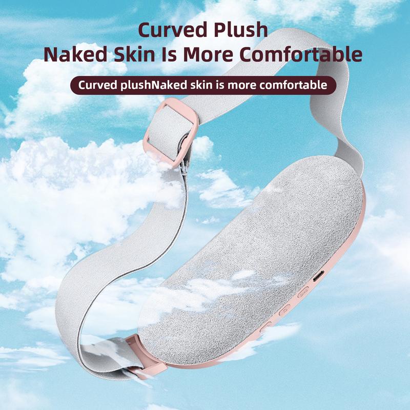 Portable Cordless Heating Pad, Electric Waist Belt Device, Fast Heating Pad, Back or Belly Heating Pad for Women and Girl