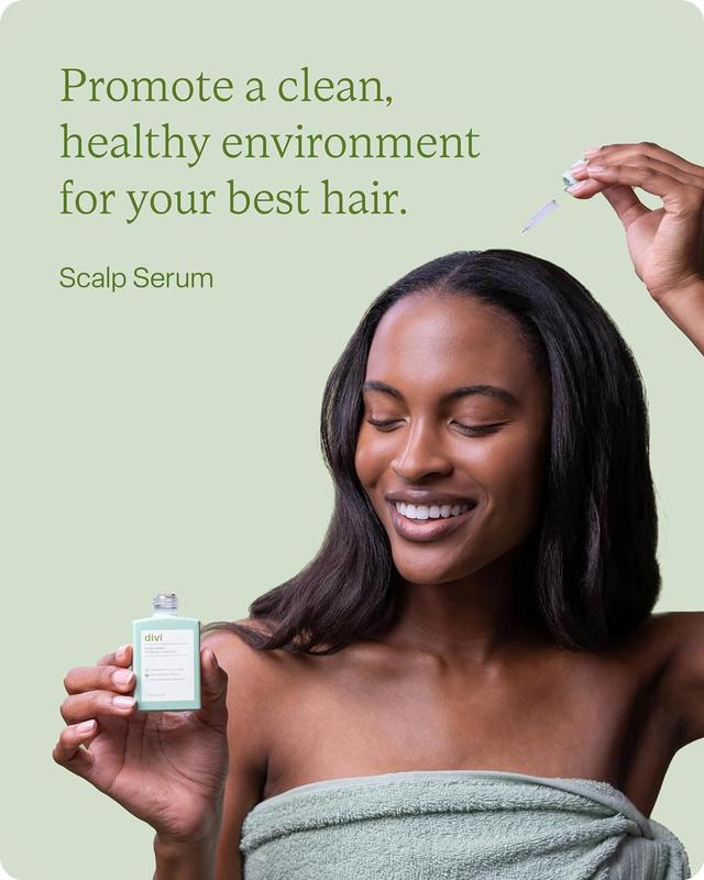 divi Scalp Serum for Thinning Hair, 30ml – Clinically Tested, Nourishing Formula with Amino Acids, Caffeine & Rosemary Oil – Promotes Healthy Scalp & Fuller-Looking Hair, Reduces Oil & Product Buildup Haircare Daily Comfort