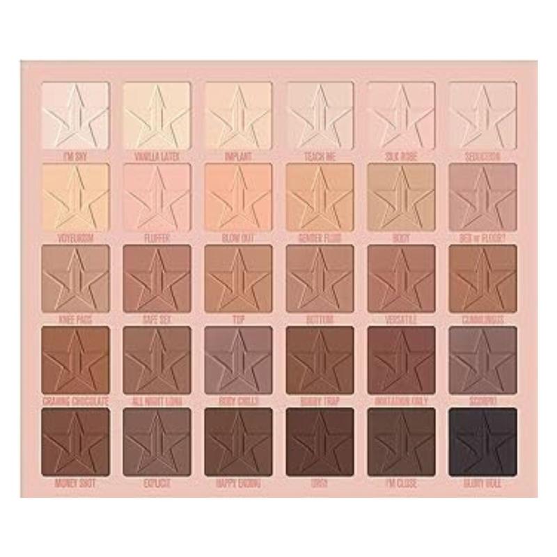 Orgy 2 Palette Jeffree Star Nude Eyeshadow Palette - Matte and Neutral Makeup, Highly Pigmented Creamy Eye Shadow Powder - Cosmetic