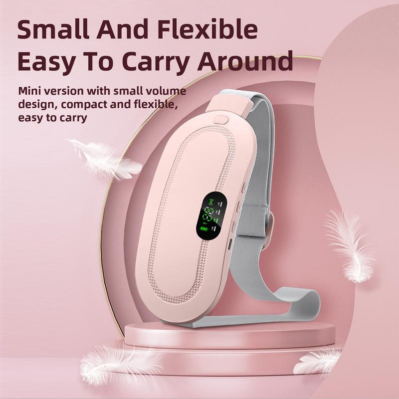 Portable Cordless Heating Pad, Electric Waist Belt Device, Fast Heating Pad, Back or Belly Heating Pad for Women and Girl