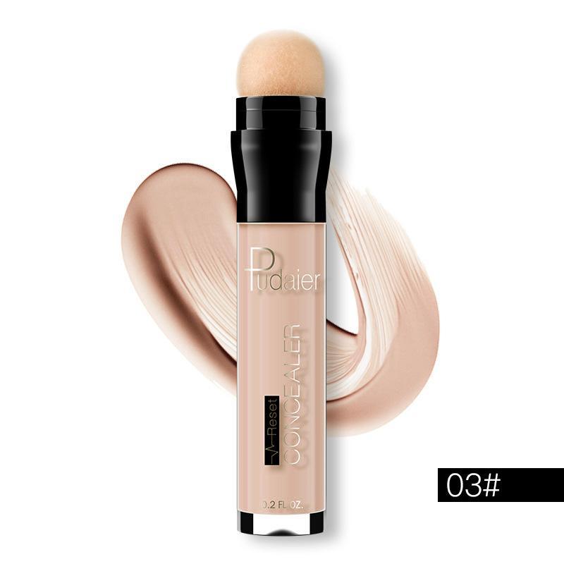 Long Lasting Concealer, Moisturizing Concealer Stick for Highlighting, Concealing, Dark Skin Covering, Full Coverage Flawless Makeup Cream