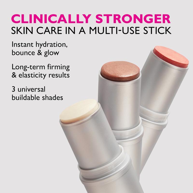 CollagenBounce Stick, Collagen-Infused Multi-Use StickInstant Hydration Skincare Smooth Brush Moisturizer Comfort