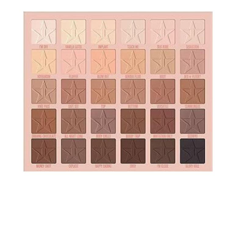 Orgy 2 Palette Jeffree Star Nude Eyeshadow Palette - Matte and Neutral Makeup, Highly Pigmented Creamy Eye Shadow Powder - Cosmetic