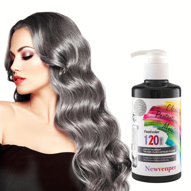 Color Fixing Shampoo, Durable Hair Dye Care and Complementary Color, Gentle Clean, Moisturizing and Nourishing, Smooths & Shines Hair Color Protecting Shampoo