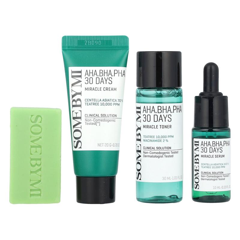 SOME BY MI AHA.BHA.PHA 30 Days Miracle Starter Kit Edition, 4 Piece Kit