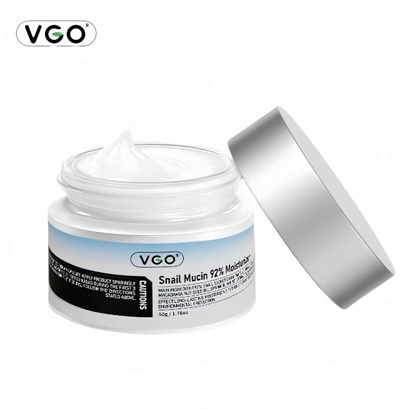 VGO-Vitamin C Serum, Moisturizer, and Facial Cleanser Set Cleansing Moisturizing Suitable for sensitive skin-Live Skincare Radiance-A Moisture Hydrate skincare products sets Facial Skin Care Set gentle skincare