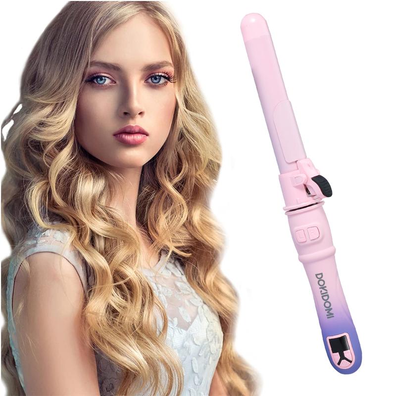 Big Wave 360 Degree Rotation Hair Curler - Automatic Curling Iron for Daily Use - Heatless, Haircare