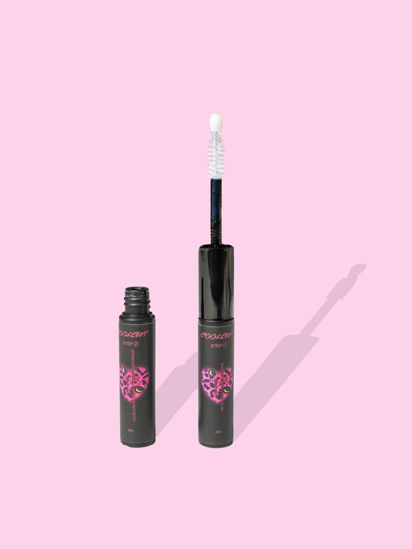 Coolcat Cluster Lash Bond and Remover for Individual Lashes, Lash Bond Micro-Wand&Long Lashing and Lash Bond Accelerate The Dry Time&Water-Proof Super Strong Hold 48 Hours4ML,Fast Removal with No Residue Oil Texture Deep Cleansing5ML Luxury Makeup Mascara