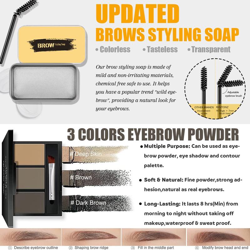 All in One Makeup Kit,Includes Naked Eyeshadow,Liquid Foundation,CC Cream,Lipstick Set,Mascara,Makeup Brush,Makeup Sponge,Eyebrow Powder,Eyebrow Soap,Eyeliner , Primer,Contour Stick, Bag