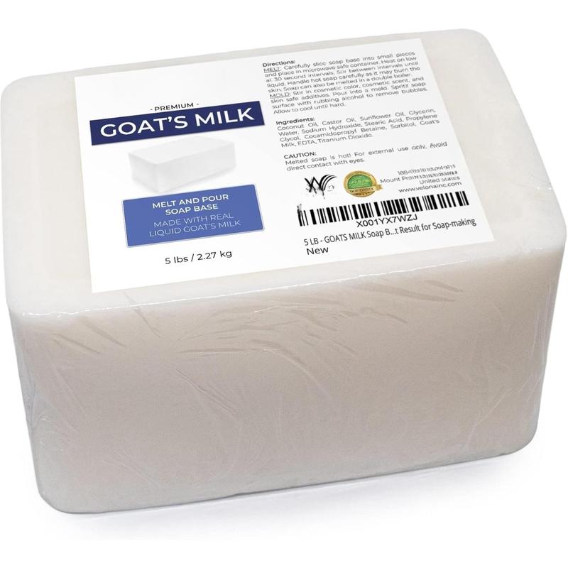 10 LB - Goats Milk Soap Base SLS SLES Free | Melt and Pour |  Bars for  Result for Soap-Making