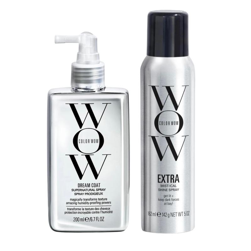 Color Wow Best Glass Hair Duo (Dream Coat Supernatural Spray + Extra Mist-ical Shine Spray)