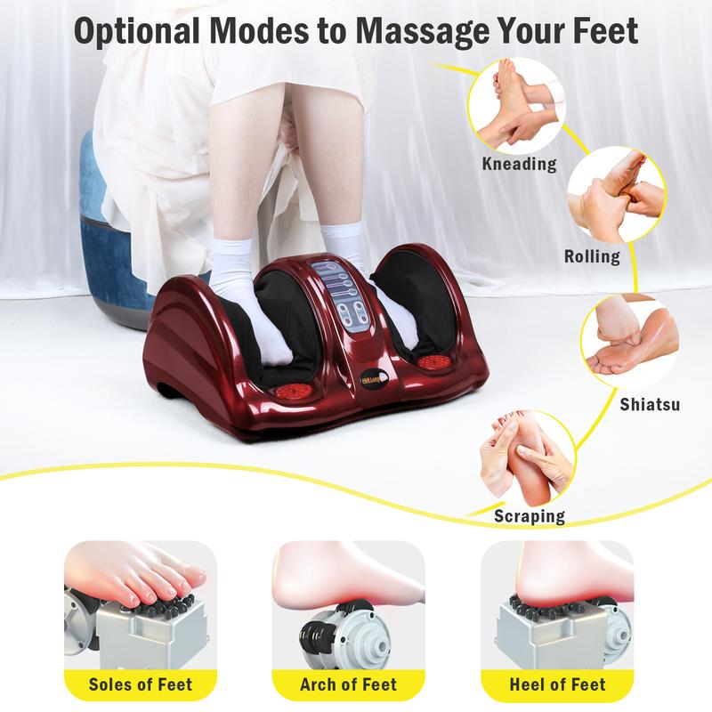 Comfort Gift Shiatsu Foot Masager Machine with Deep Kneading Therapy