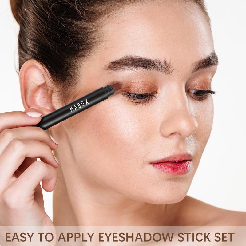 3pcs box Long Lasting Eyeshadow Stick, Waterproof Eye Brightener Pen, Eye Makeup Tool For Women