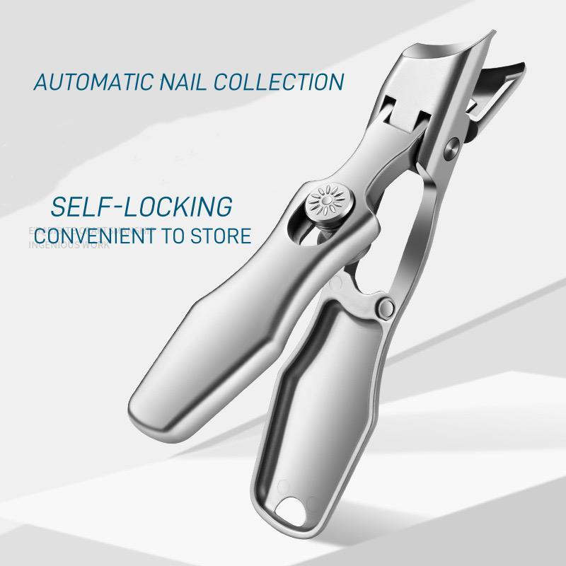 Nail Clippers and Nail Files Set, Ultra Wide Jaw Opening Nail Clipper Set, Ultra SharpStainless Steel Nail Clippers for Tough Nails,Toenail Clippers with Safety Lock,Clippers for FingerNails Toenails, Pedicure, Men &Women Nail Care