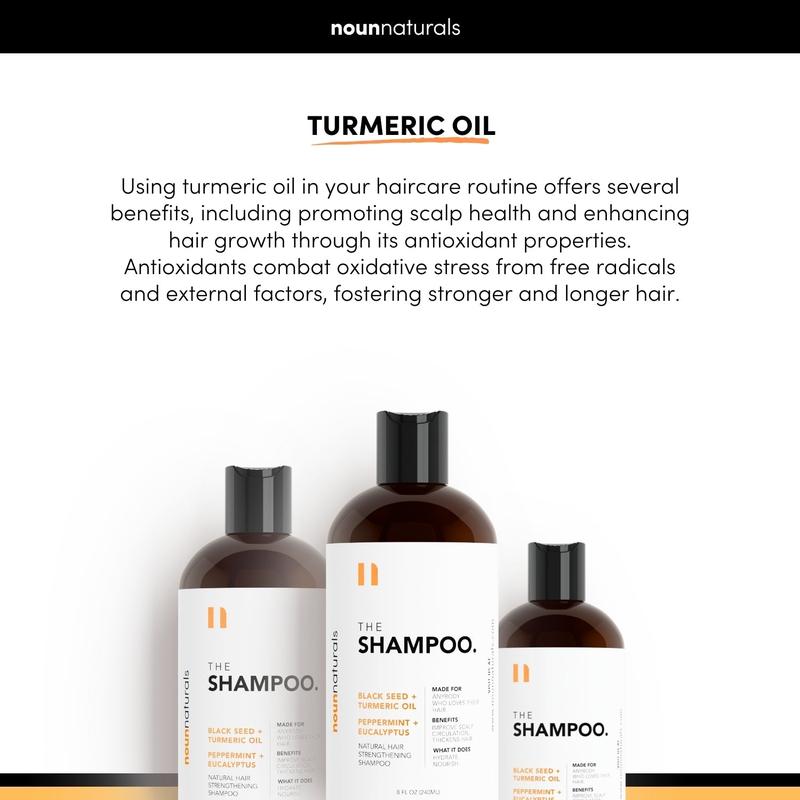 Turmeric + Organic Black Seed Shampoo