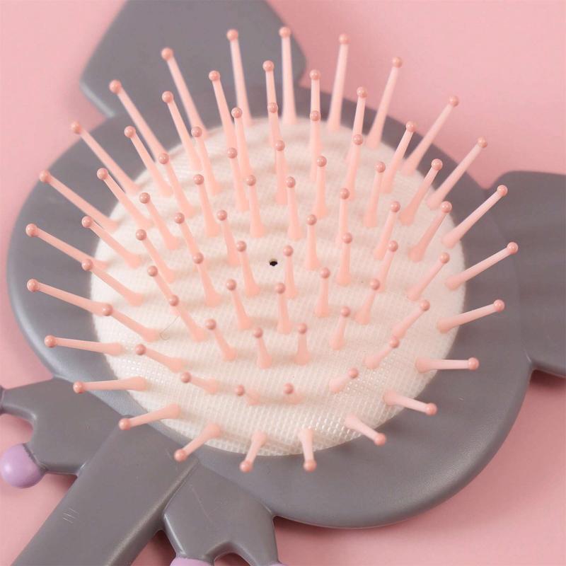 Miniso Sanrio Kuromi Cute Air Cushion Comb Hairbrush Handheld Hairbrush 1 Count Portable Hair Comb Lovely Girls Birthday Gift