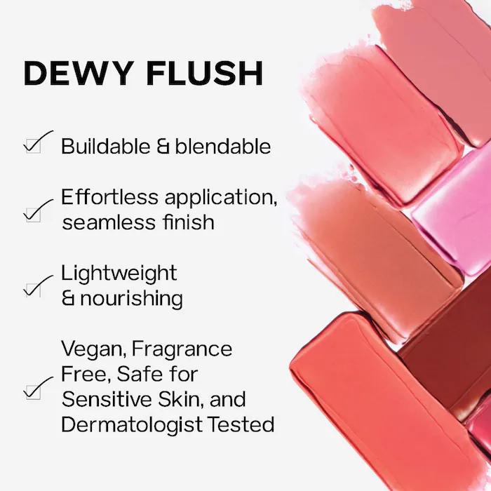 Dewy Finish Liquid Blush - Buildable & Blendable for a Flawless Look - Cosmetic, Makeup