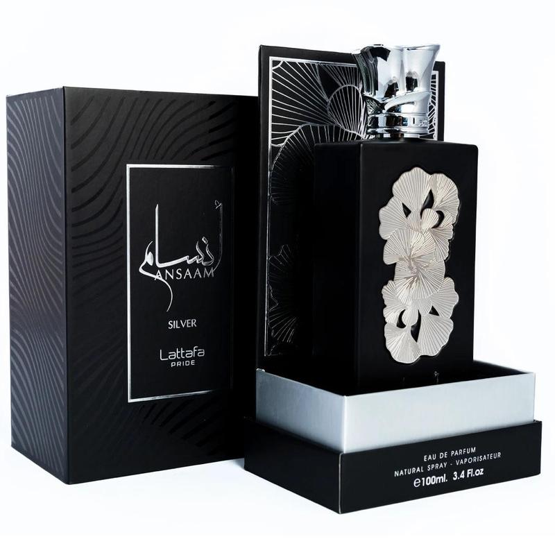 ANSAAM SILVER Perfume (Men) by Lattafa perfumes 3.4(100ml)