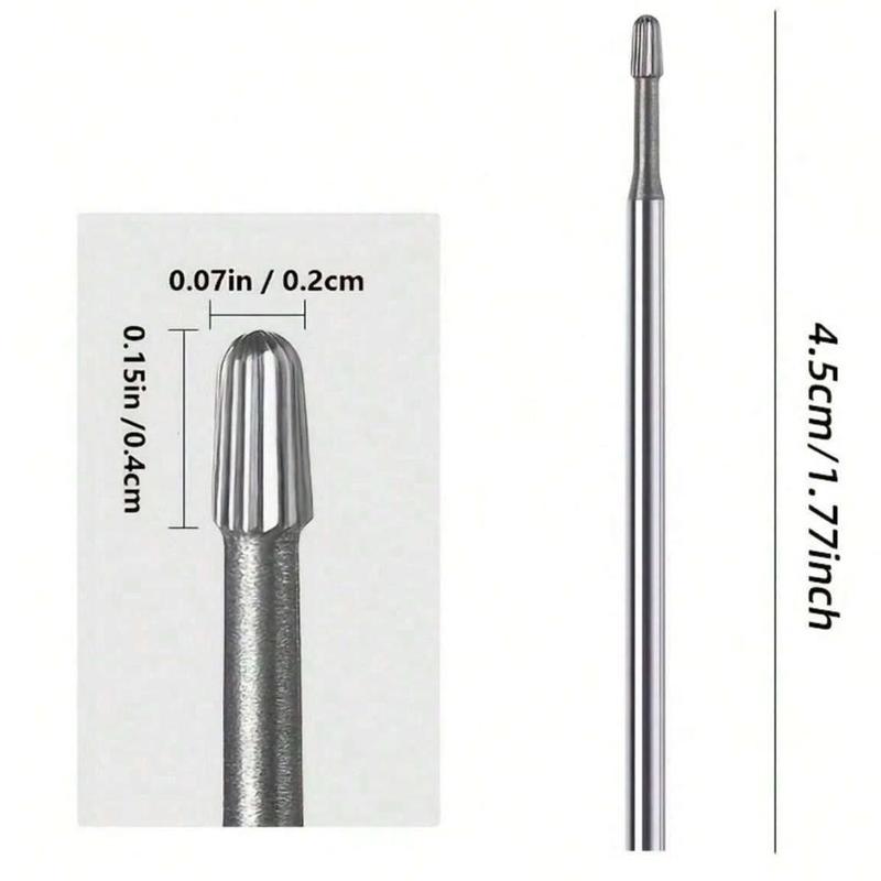 Nail Drill Bit, Nail Polishing Head, Professional Nail Art Tool For Women & Girls, Manicure & Pedicure Tool For Home & Salon Use