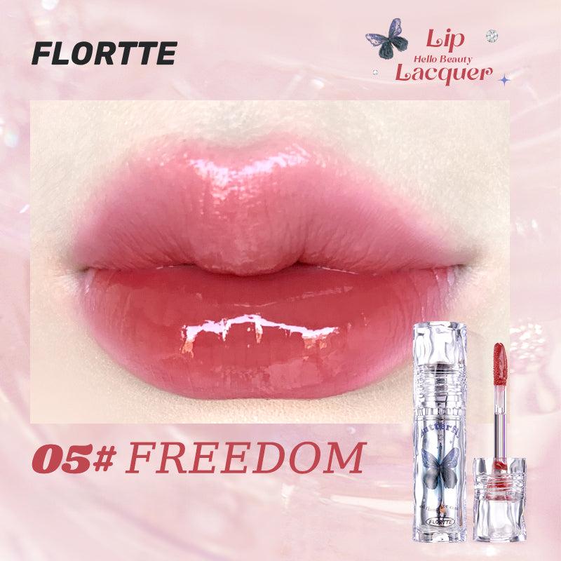 FLORTTE Butterfly Hello Beauty Lip Lacquer