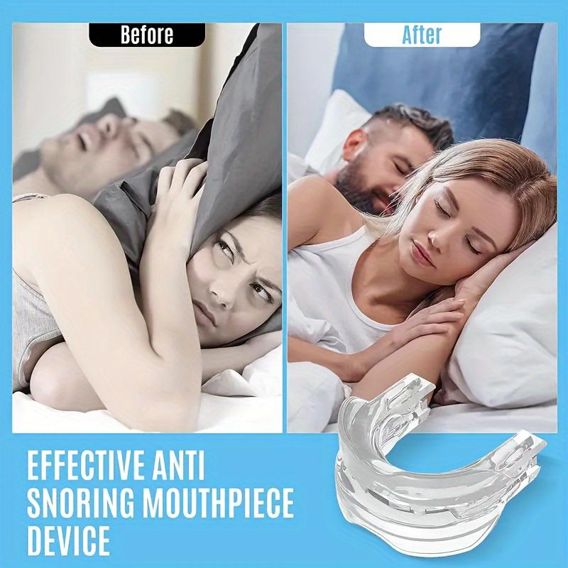 Comfort Anti-Snoring Mouth Guard- Stop Snoring& Bruxism, Improve Sleep Quality, No Battery Required