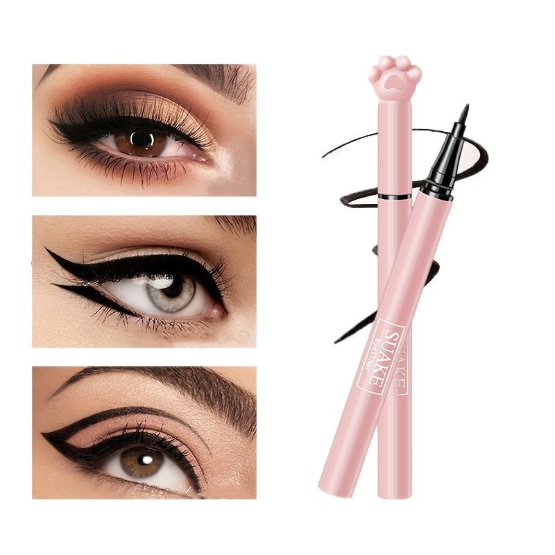 Cat Paw Design Liquid Eyeliner for Music Festival Makeup, 1 Count Waterproof Long Lasting Eyeliner Pen, Quick Drying Eyeliner Pen, Easy to Apply for Eye Makeup, Great for Professional & Beginners