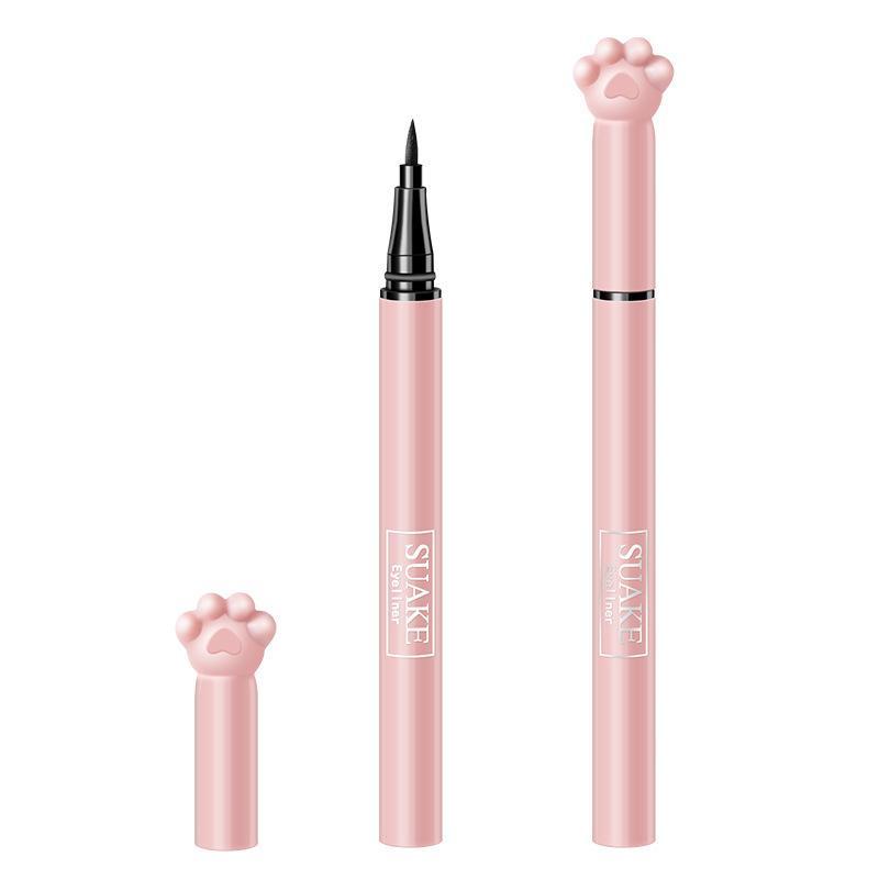 Cat Paw Design Liquid Eyeliner for Music Festival Makeup, 1 Count Waterproof Long Lasting Eyeliner Pen, Quick Drying Eyeliner Pen, Easy to Apply for Eye Makeup, Great for Professional & Beginners