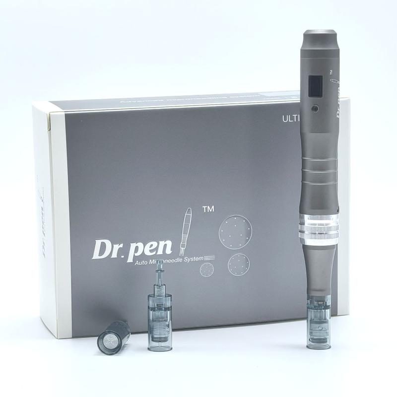 Dr pen Ultima M8 With 12 Cartridge Wireless Derma Microneedle Pen Skincare Kit MTS Treatment Professionals Use Beauty Machine