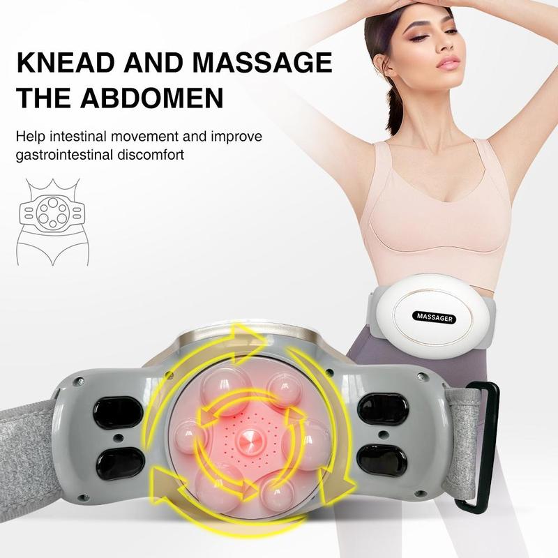 Abdominal Massager Electric Stomach Massager for Flattening Belly Multiple-use for Waist Abdomen Back Neck Leg 3 Modes Comfort