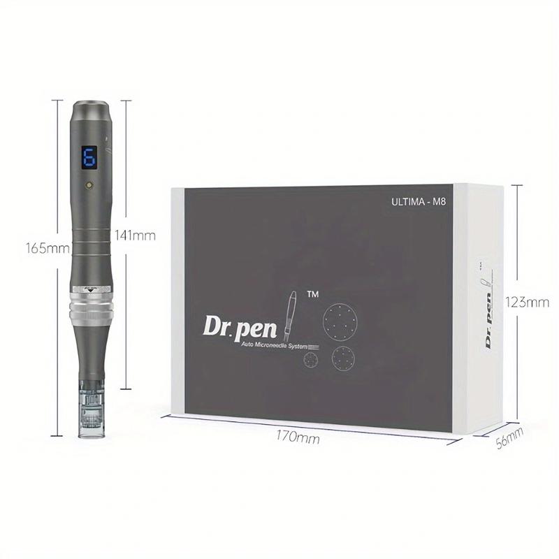 Dr pen Ultima M8 With 12 Cartridge Wireless Derma Microneedle Pen Skincare Kit MTS Treatment Professionals Use Beauty Machine