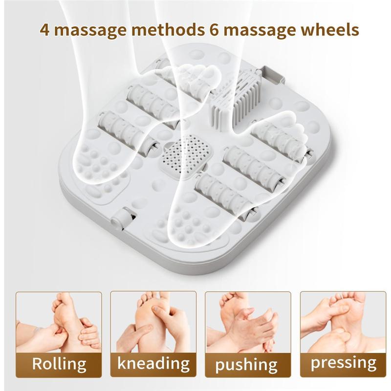 Foldable Foot   with Heat, Touchscreen,Foot Bath  with Adjustable Temperature & Foot Massage Rollers, Pedicure Foot  for Home, Office & Relaxation, Christmas gift for Men & Women