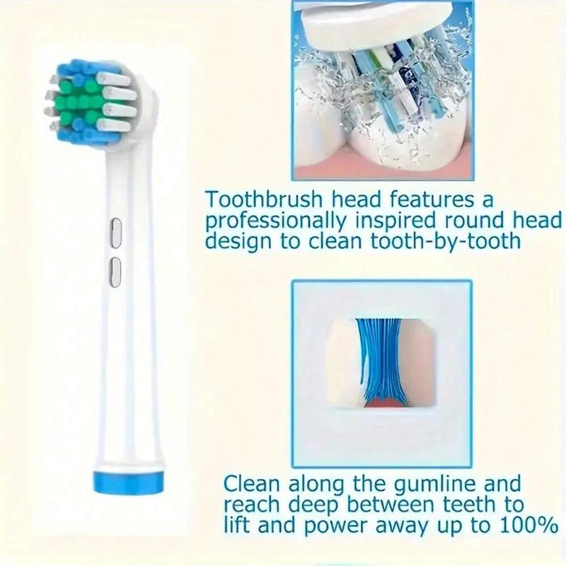 Portable USB Rechargeable Electric Toothbrush Set, 1 Set Toothbrush with Replacement Heads, Intelligent Deep Cleaning Toothbrushes for Adults