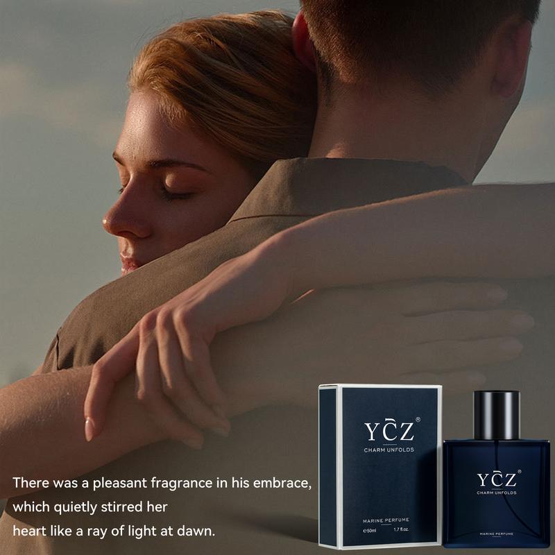 50ml 1.7oz YCZ Midnight Marine Man Eau de Parfum, Long Lasting Man Eau de Parfum , Making it the ideal gentlemen’s gift