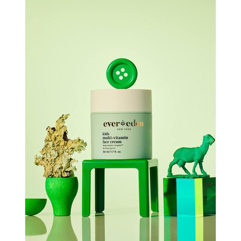 Evereden Kids Multi-Vitamin Face Cream - Nourishing & Safe for Sensitive Skin - MegaVitamin Complex with Clean, Kid-Friendly Ingredients