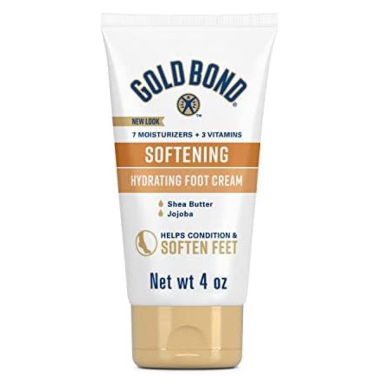 Gold Bond Softening Foot Cream with Shea Butter, 4 oz. - Softens Rough & Dry Feet