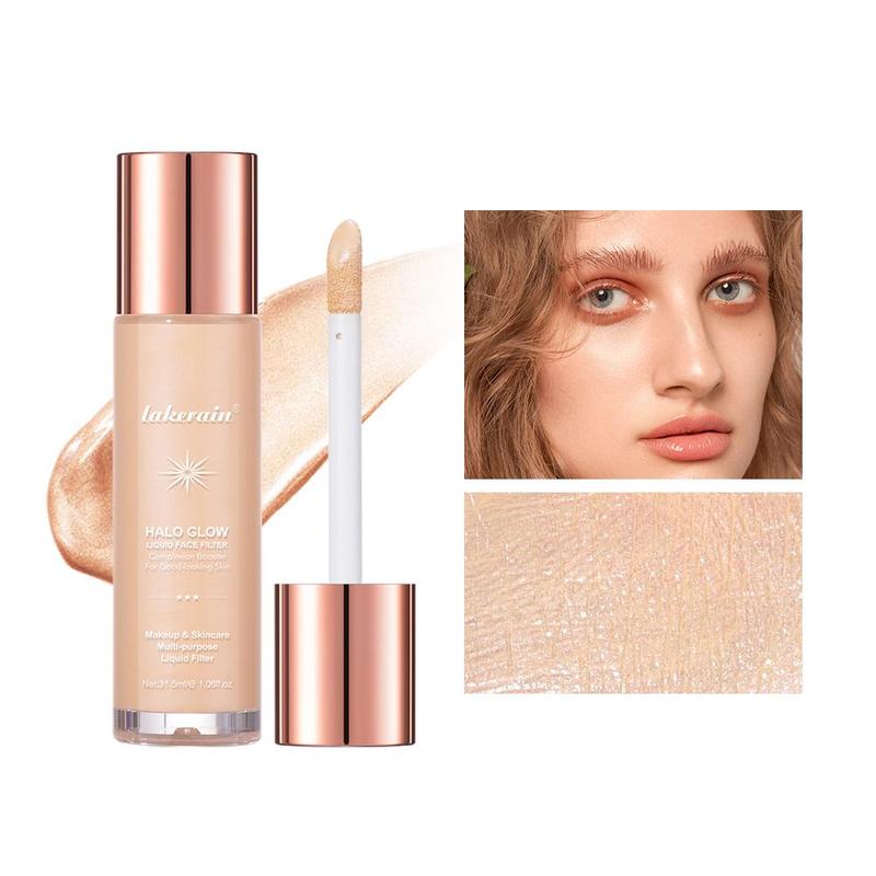 Liquid Bronzer Stick Highlighter Stick, Sweatproof Waterproof Pearlescent Lying Silkworm Nose Shadow Contour Stick