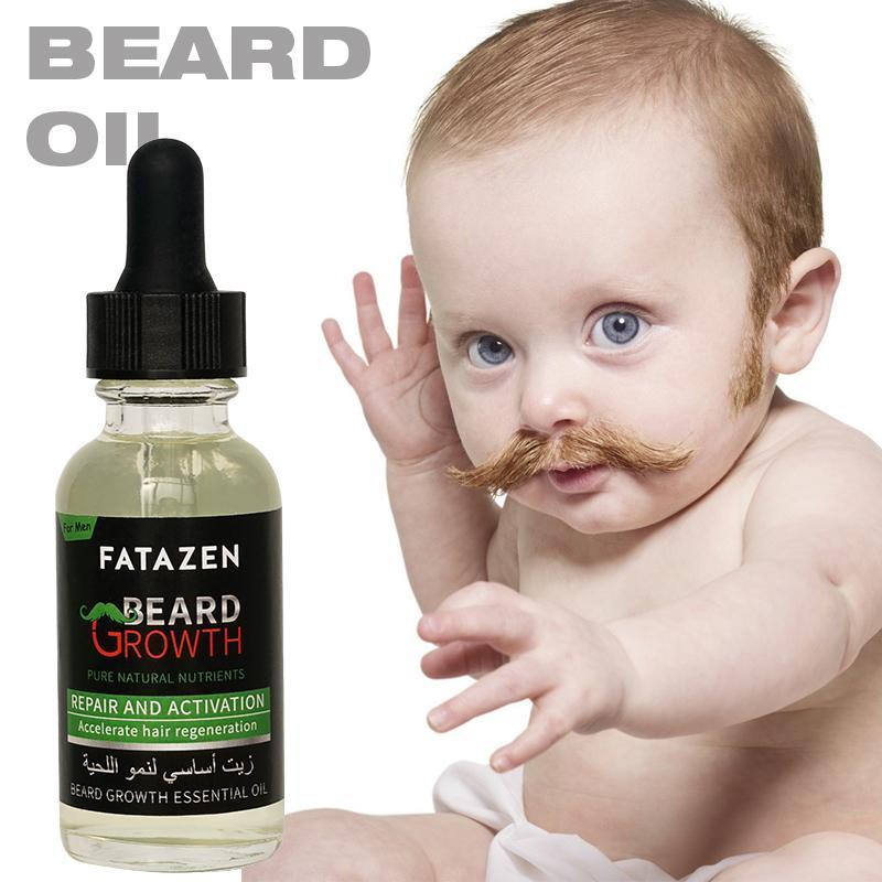 Natural Organic Hair Beard Oil, Nourishing Beard Essential Oil for Men Face Care, Men's Beard Care Product for Daily Use