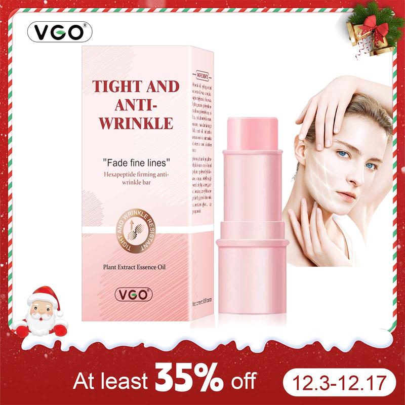 VGO Wrinkle Remover Sticks Reduces Fine lines, Moisturizes and Iocks in Water- 0.19 oz Moisturizer Skincare-A